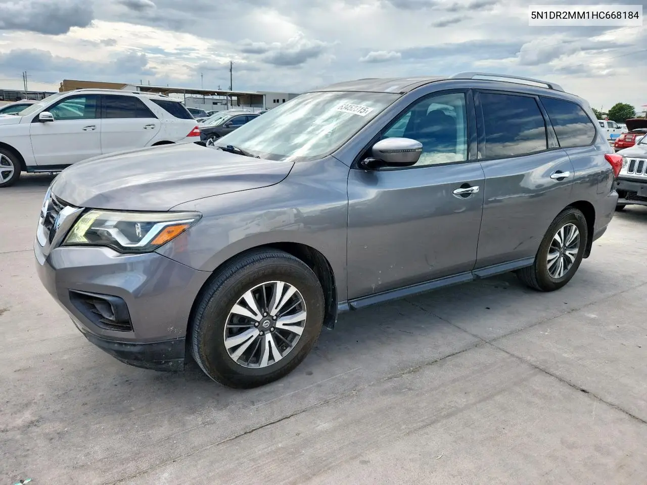2017 Nissan Pathfinder S VIN: 5N1DR2MM1HC668184 Lot: 63452315