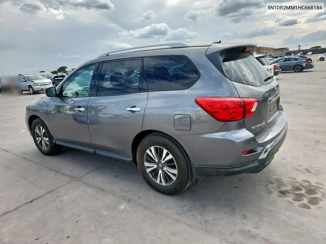 2017 Nissan Pathfinder S VIN: 5N1DR2MM1HC668184 Lot: 63452315