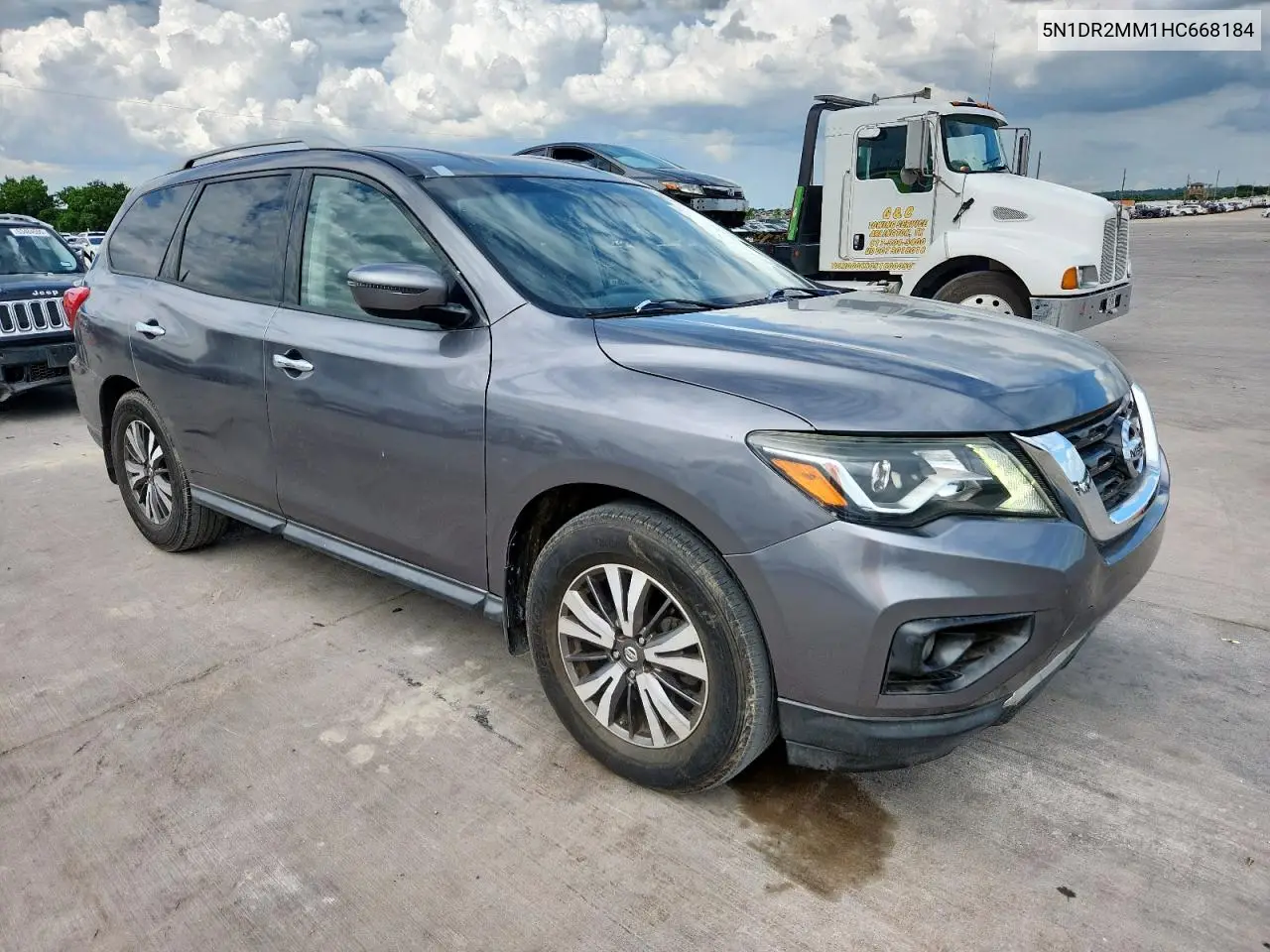2017 Nissan Pathfinder S VIN: 5N1DR2MM1HC668184 Lot: 63452315