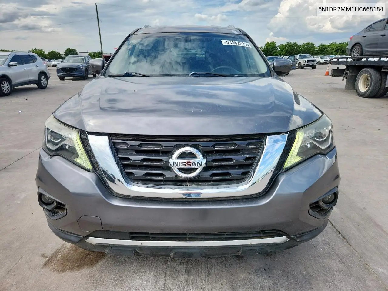 2017 Nissan Pathfinder S VIN: 5N1DR2MM1HC668184 Lot: 63452315