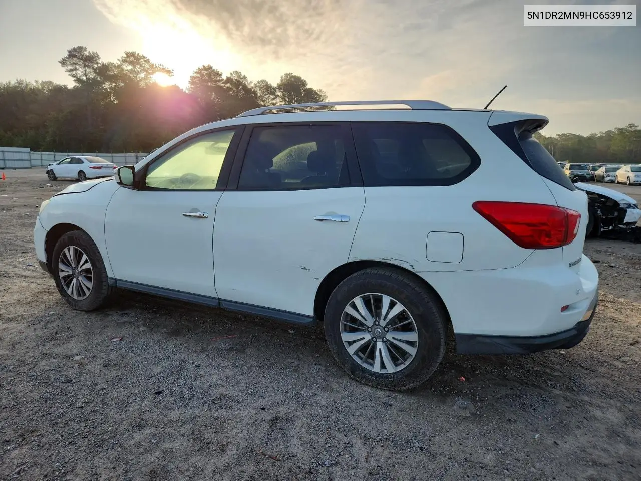 2017 Nissan Pathfinder S VIN: 5N1DR2MN9HC653912 Lot: 63507095
