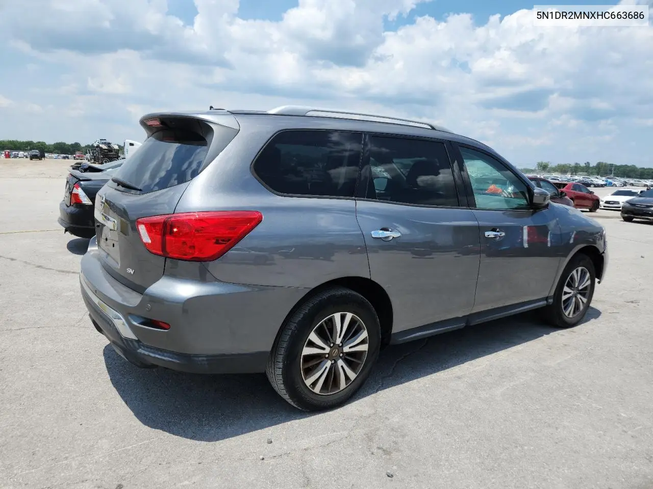 2017 Nissan Pathfinder S VIN: 5N1DR2MNXHC663686 Lot: 63541845