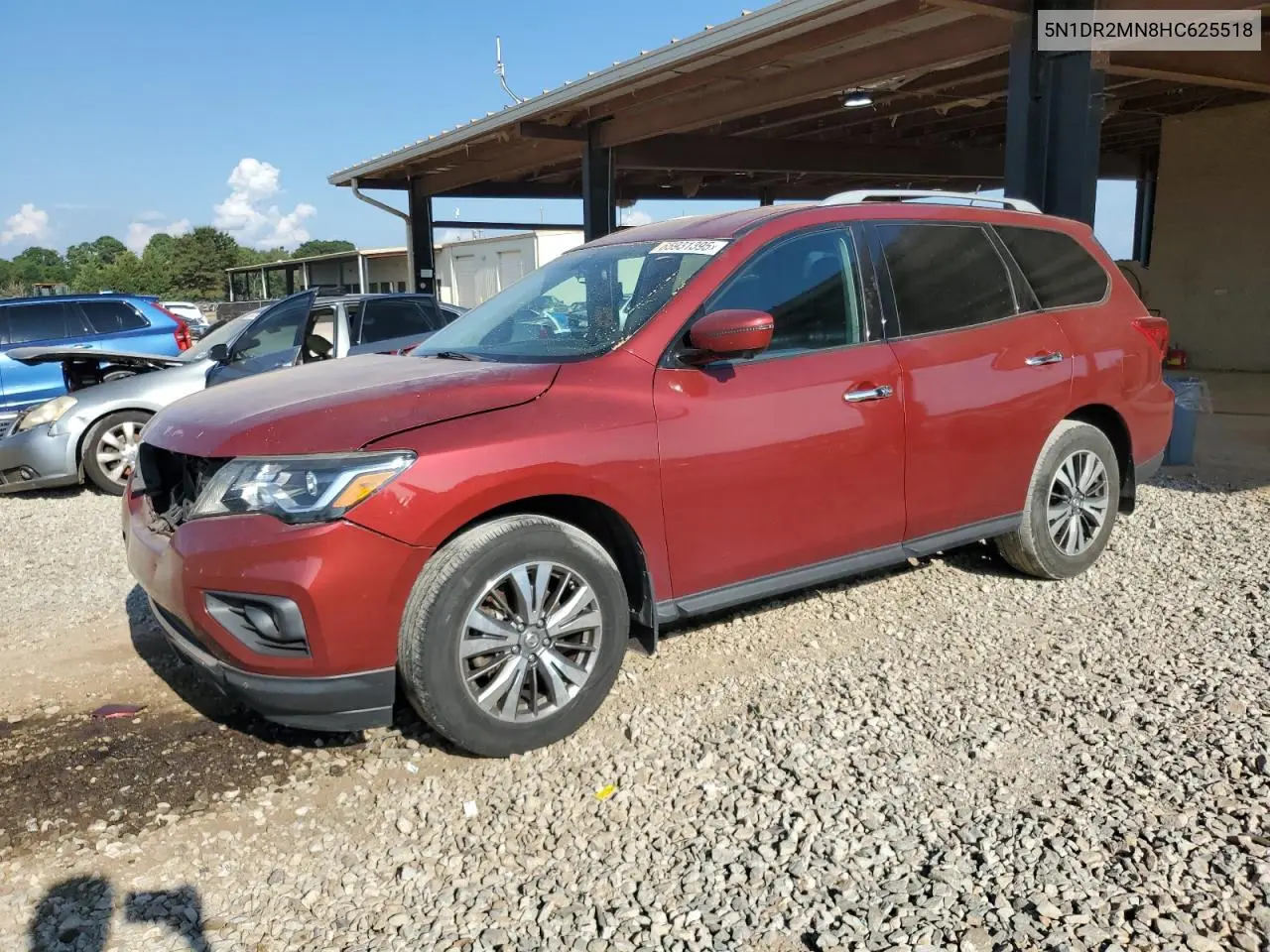 2017 Nissan Pathfinder S VIN: 5N1DR2MN8HC625518 Lot: 65931395