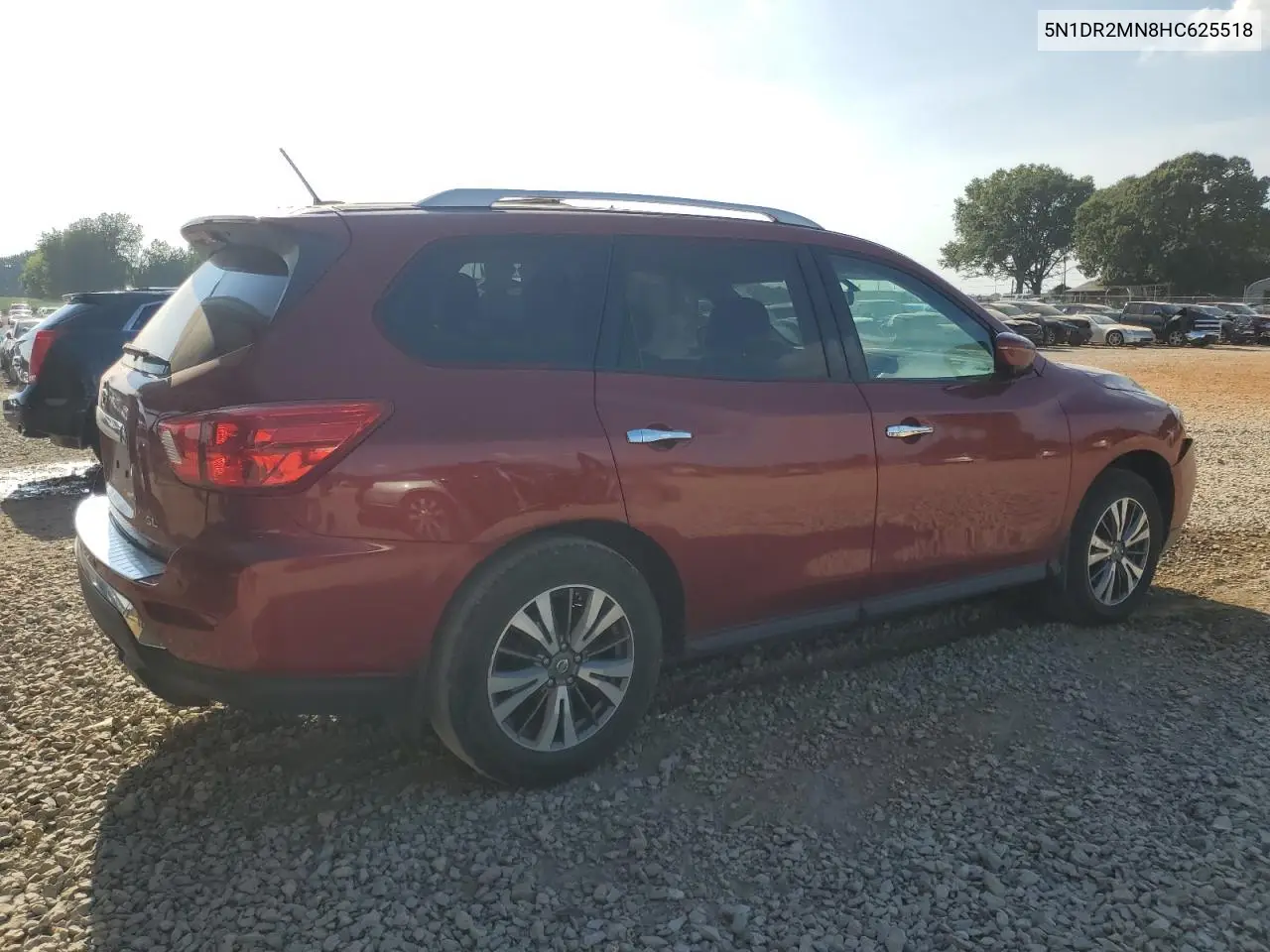 2017 Nissan Pathfinder S VIN: 5N1DR2MN8HC625518 Lot: 65931395