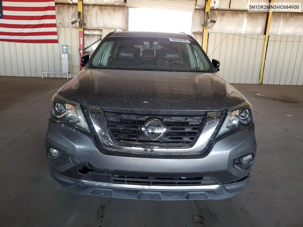 2017 Nissan Pathfinder S VIN: 5N1DR2MN3HC684900 Lot: 66350705