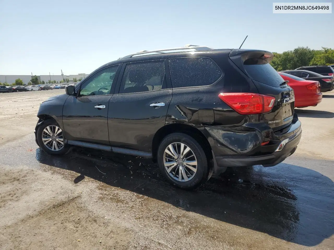 2018 Nissan Pathfinder S VIN: 5N1DR2MN8JC649498 Lot: 52781055