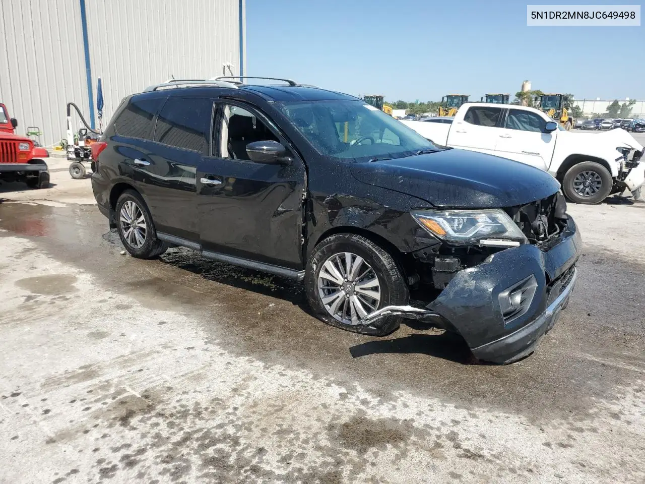 2018 Nissan Pathfinder S VIN: 5N1DR2MN8JC649498 Lot: 52781055