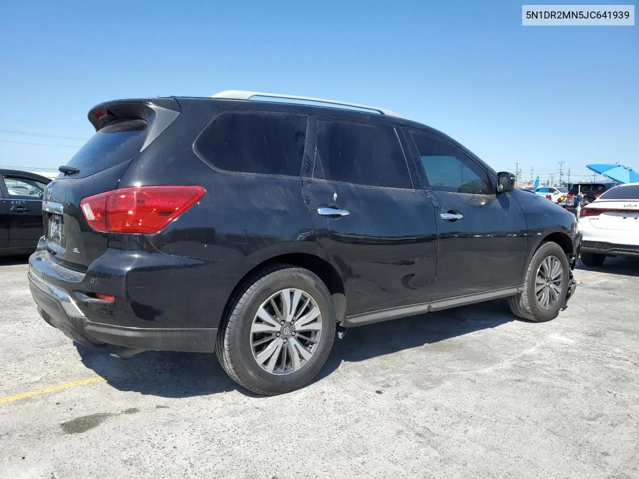 2018 Nissan Pathfinder S VIN: 5N1DR2MN5JC641939 Lot: 54677275