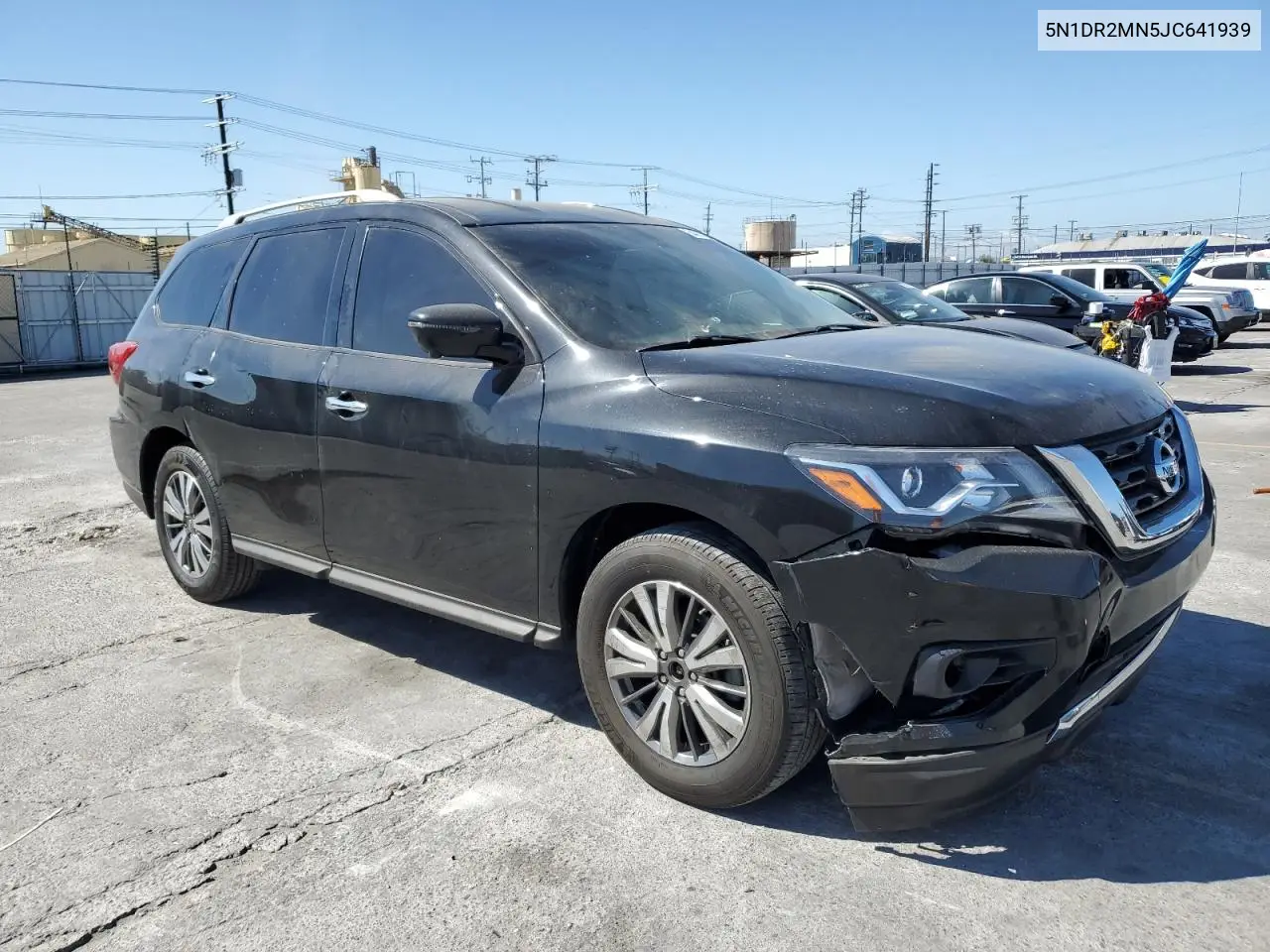 2018 Nissan Pathfinder S VIN: 5N1DR2MN5JC641939 Lot: 54677275