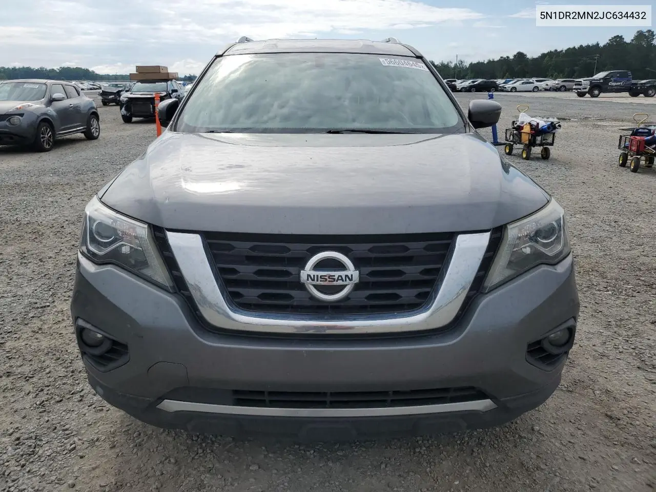 2018 Nissan Pathfinder S VIN: 5N1DR2MN2JC634432 Lot: 56604645