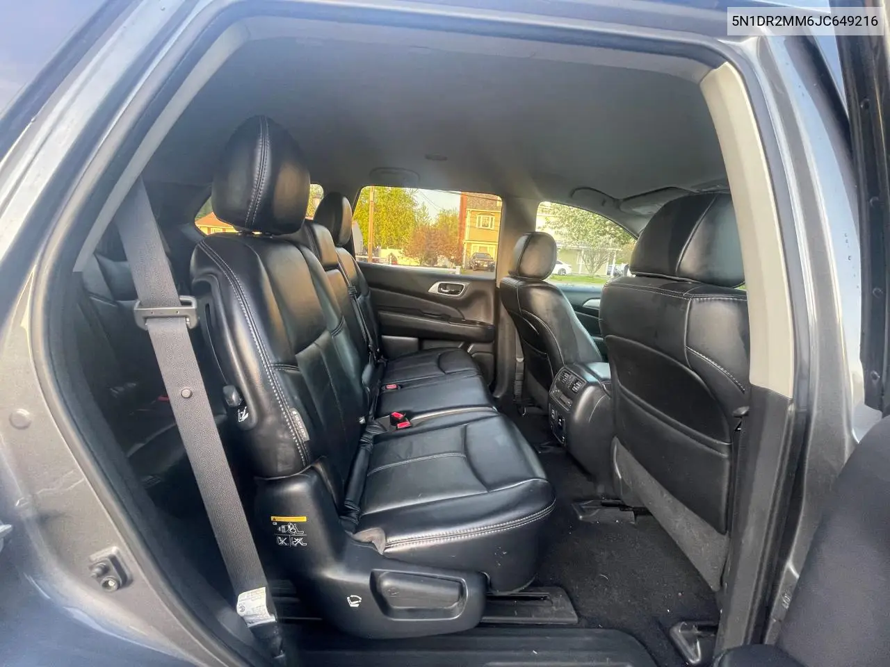 2018 Nissan Pathfinder S VIN: 5N1DR2MM6JC649216 Lot: 57184305