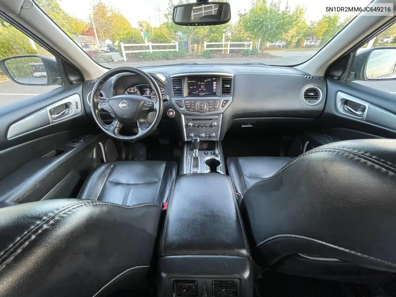 2018 Nissan Pathfinder S VIN: 5N1DR2MM6JC649216 Lot: 57184305