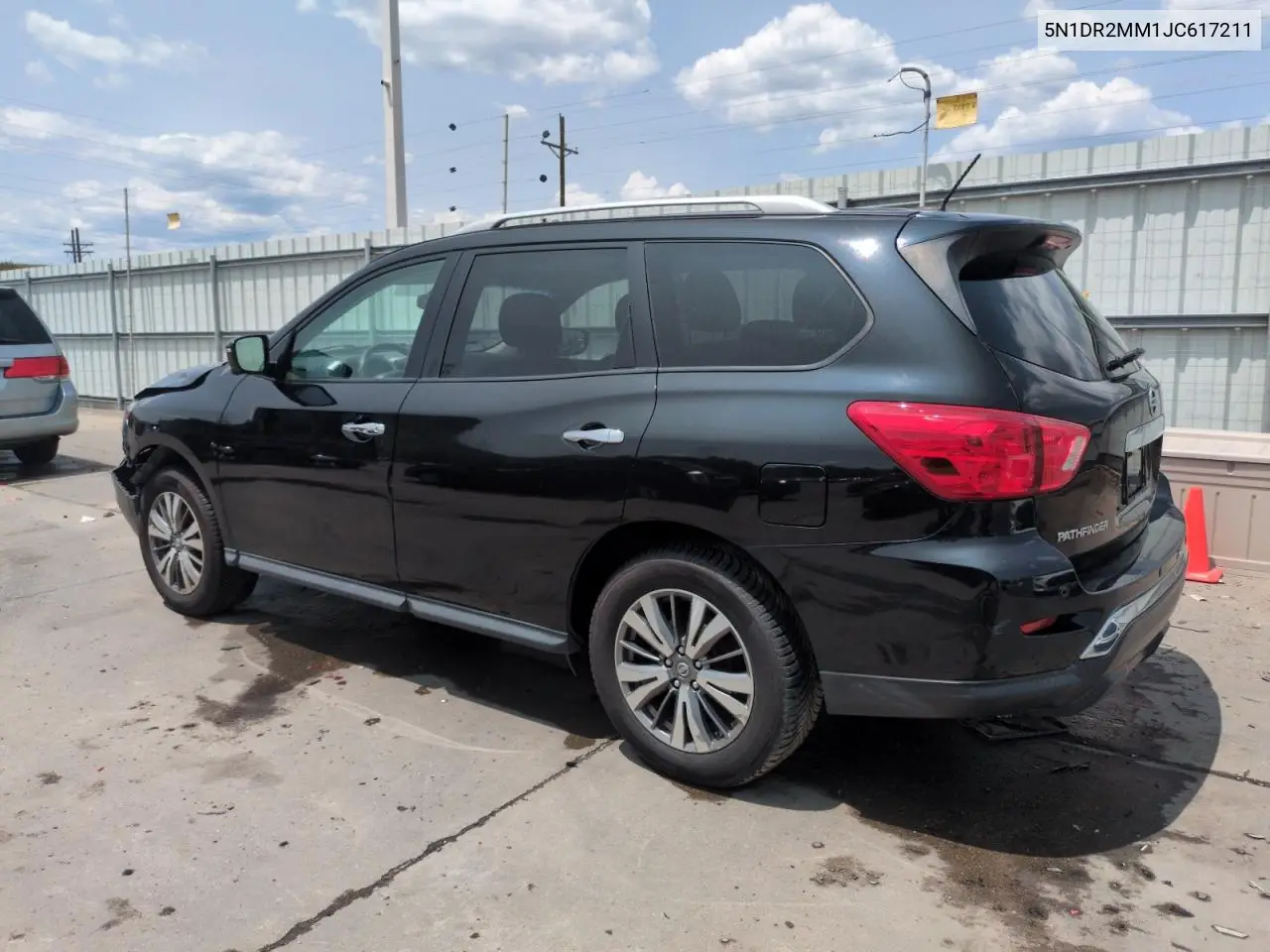 2018 Nissan Pathfinder S VIN: 5N1DR2MM1JC617211 Lot: 59155495