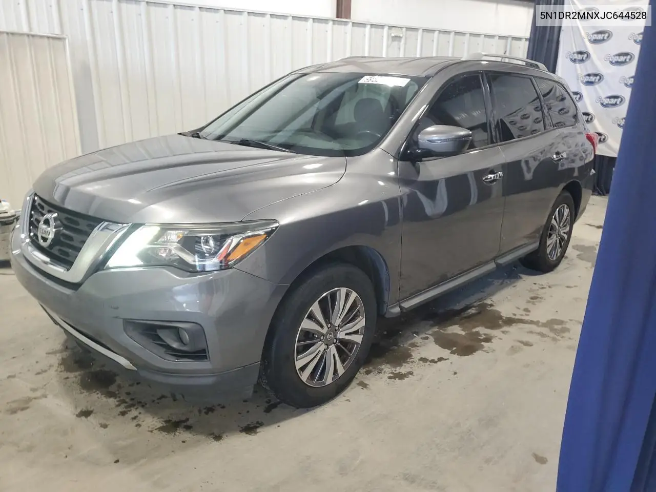 2018 Nissan Pathfinder S VIN: 5N1DR2MNXJC644528 Lot: 59804235