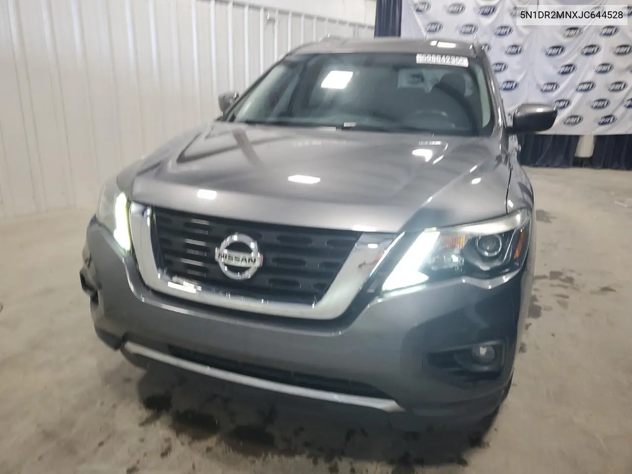 2018 Nissan Pathfinder S VIN: 5N1DR2MNXJC644528 Lot: 59804235