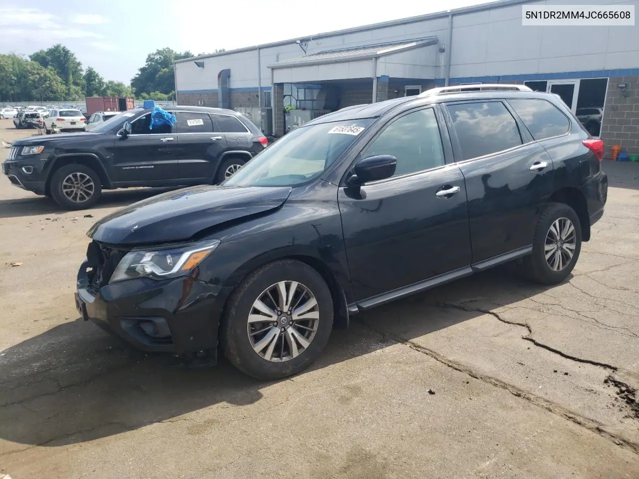 2018 Nissan Pathfinder S VIN: 5N1DR2MM4JC665608 Lot: 61537645