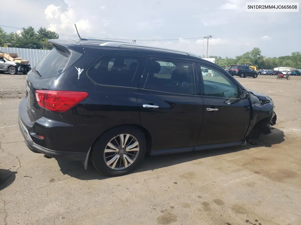 2018 Nissan Pathfinder S VIN: 5N1DR2MM4JC665608 Lot: 61537645
