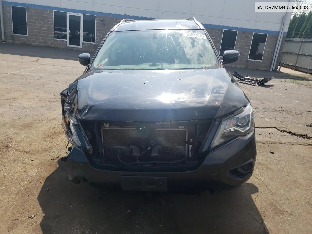 2018 Nissan Pathfinder S VIN: 5N1DR2MM4JC665608 Lot: 61537645
