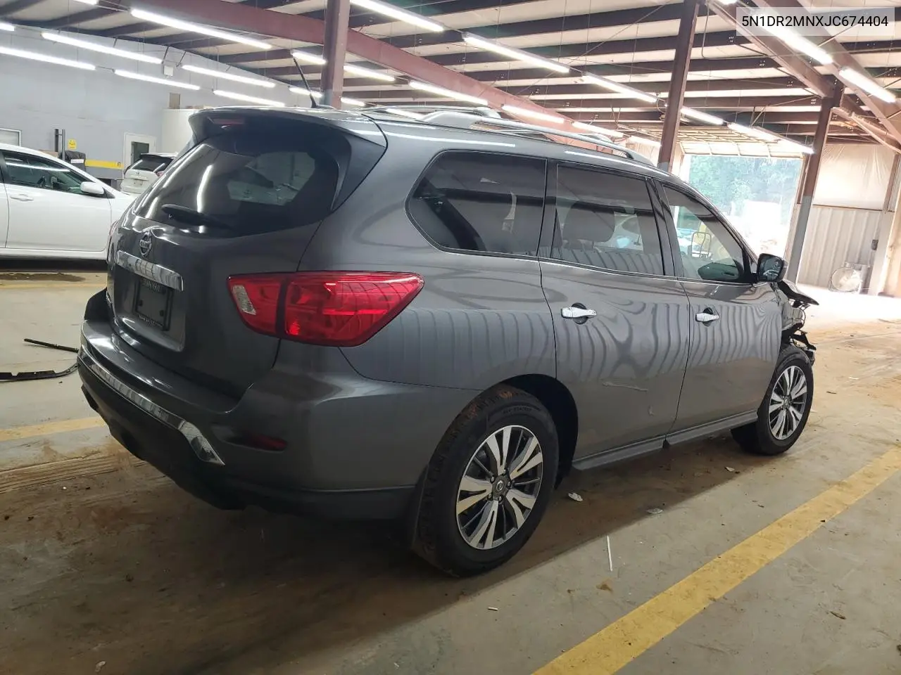 2018 Nissan Pathfinder S VIN: 5N1DR2MNXJC674404 Lot: 62276405