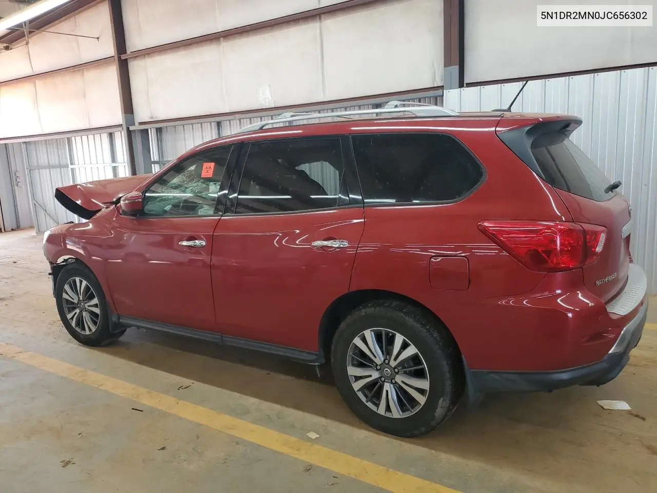 2018 Nissan Pathfinder S VIN: 5N1DR2MN0JC656302 Lot: 62681515
