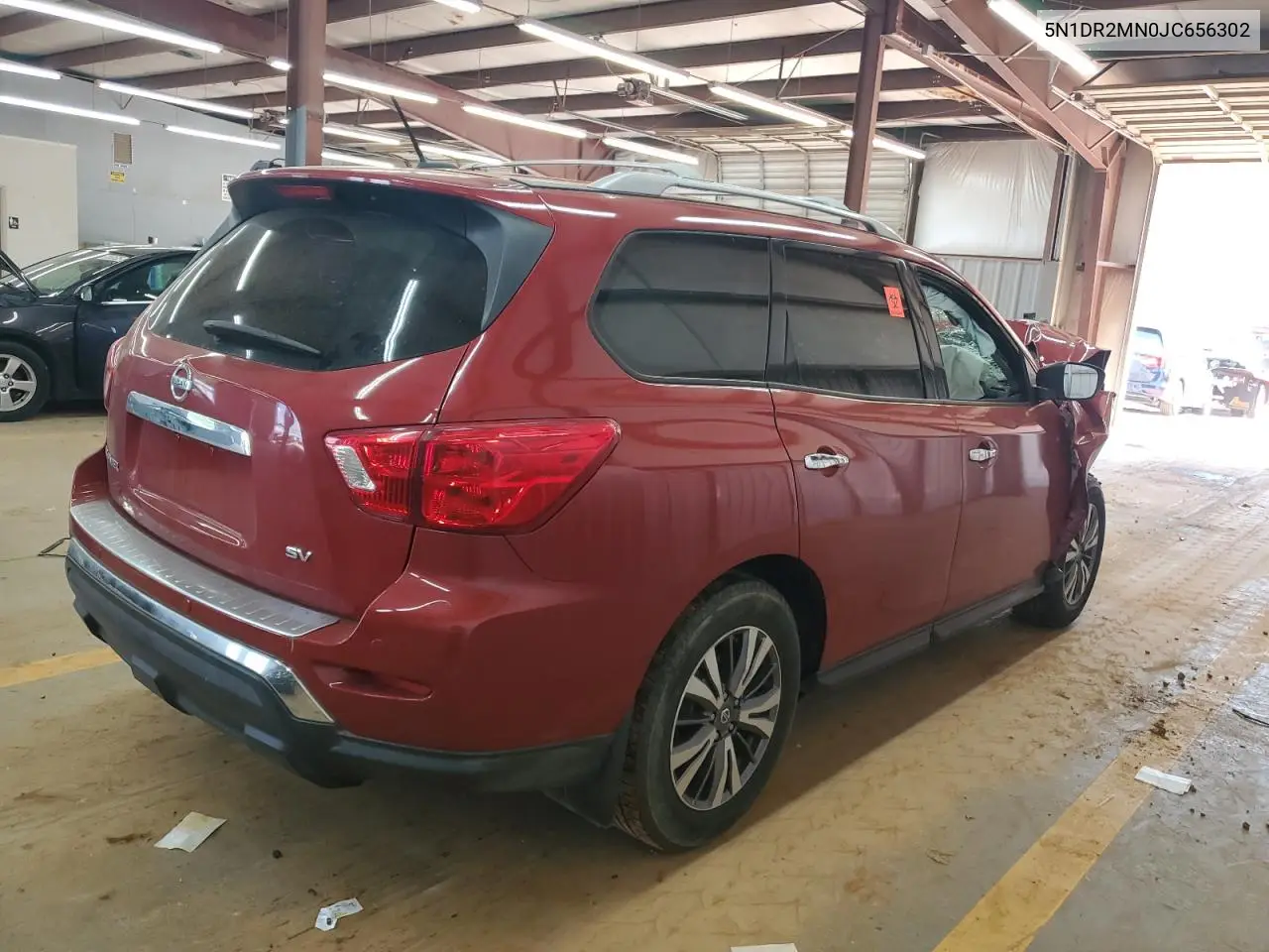 2018 Nissan Pathfinder S VIN: 5N1DR2MN0JC656302 Lot: 62681515