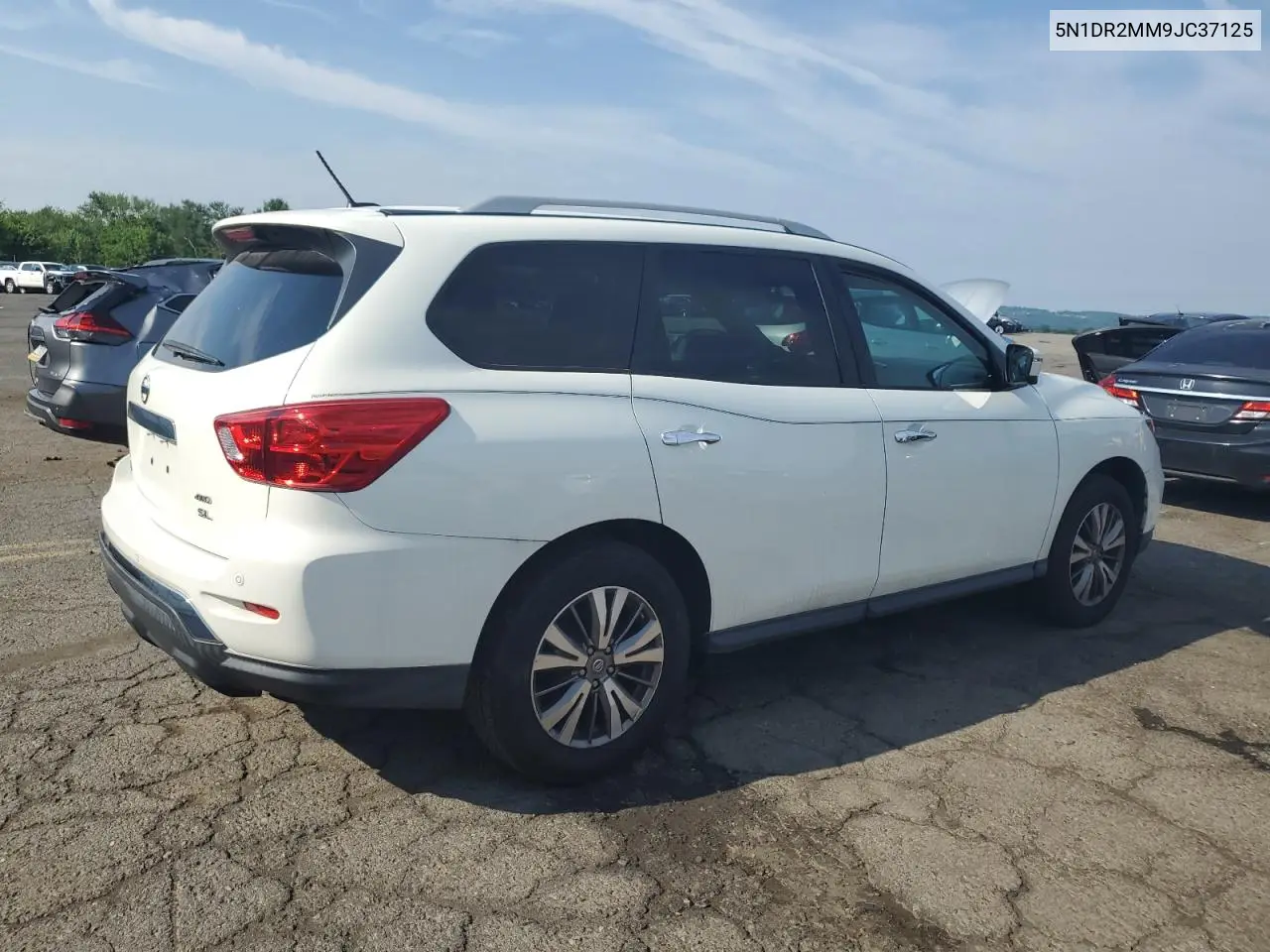 2018 Nissan Pathfinder S VIN: 5N1DR2MM9JC37125 Lot: 62840995