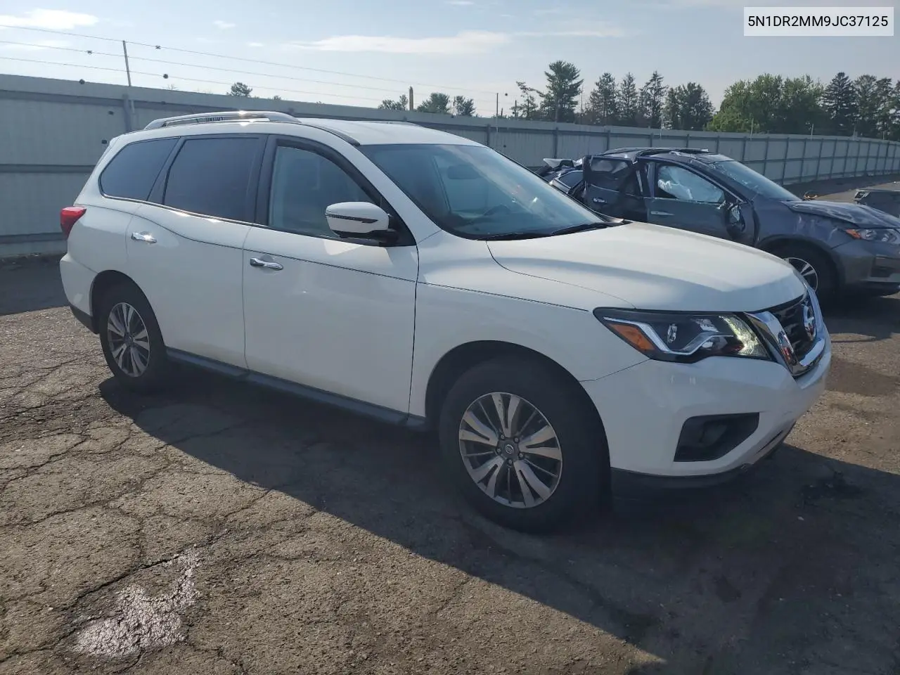 2018 Nissan Pathfinder S VIN: 5N1DR2MM9JC37125 Lot: 62840995