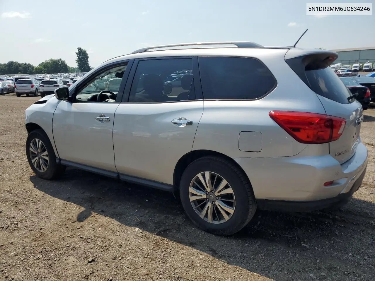 2018 Nissan Pathfinder S VIN: 5N1DR2MM6JC634246 Lot: 63252085