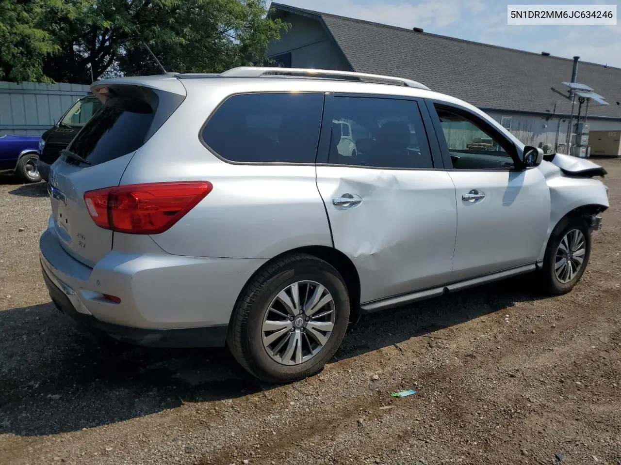 2018 Nissan Pathfinder S VIN: 5N1DR2MM6JC634246 Lot: 63252085