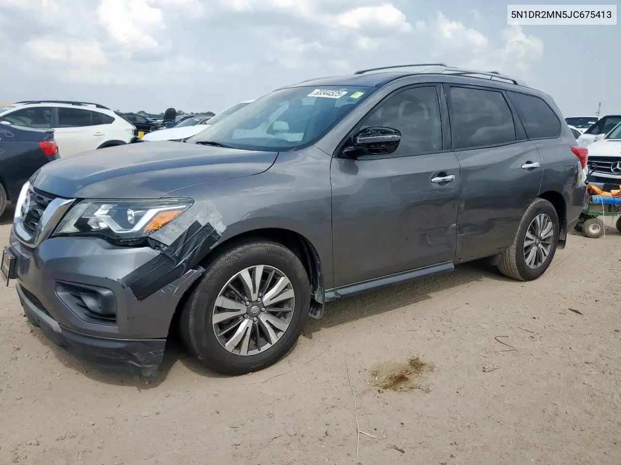 2018 Nissan Pathfinder S VIN: 5N1DR2MN5JC675413 Lot: 63344525