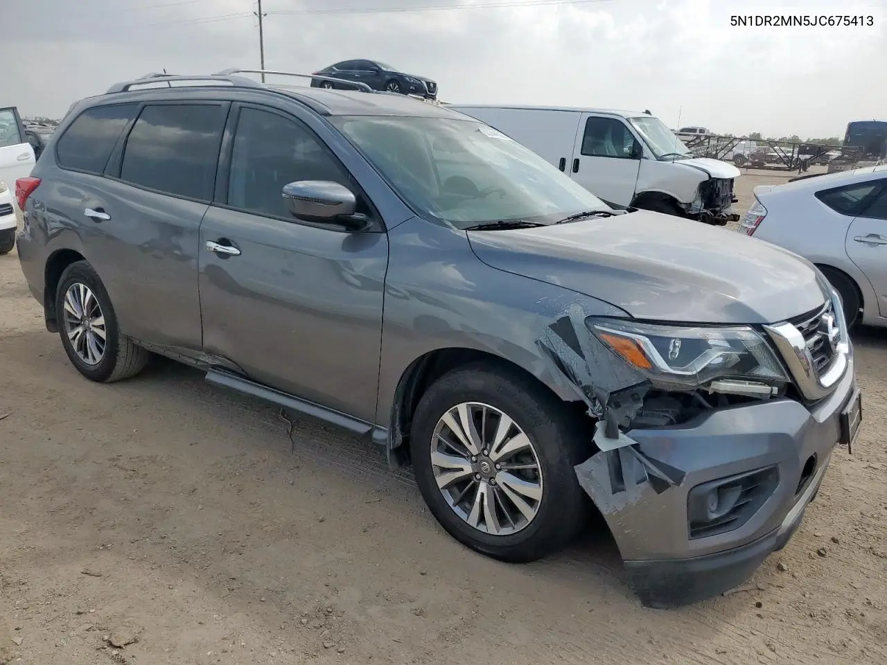 2018 Nissan Pathfinder S VIN: 5N1DR2MN5JC675413 Lot: 63344525