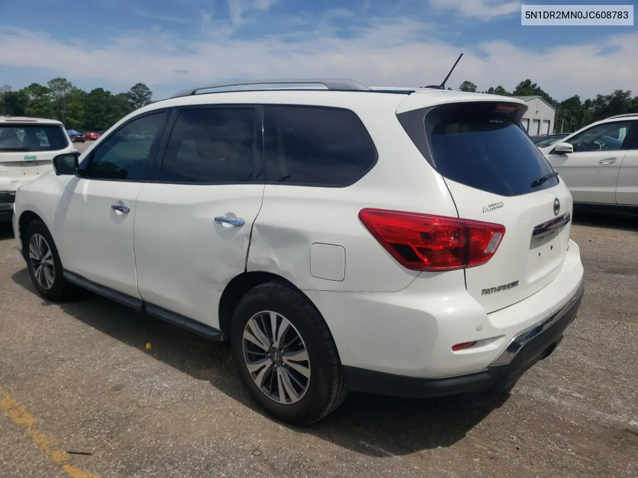 2018 Nissan Pathfinder S VIN: 5N1DR2MN0JC608783 Lot: 63435915