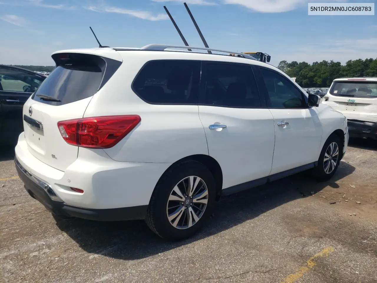 2018 Nissan Pathfinder S VIN: 5N1DR2MN0JC608783 Lot: 63435915