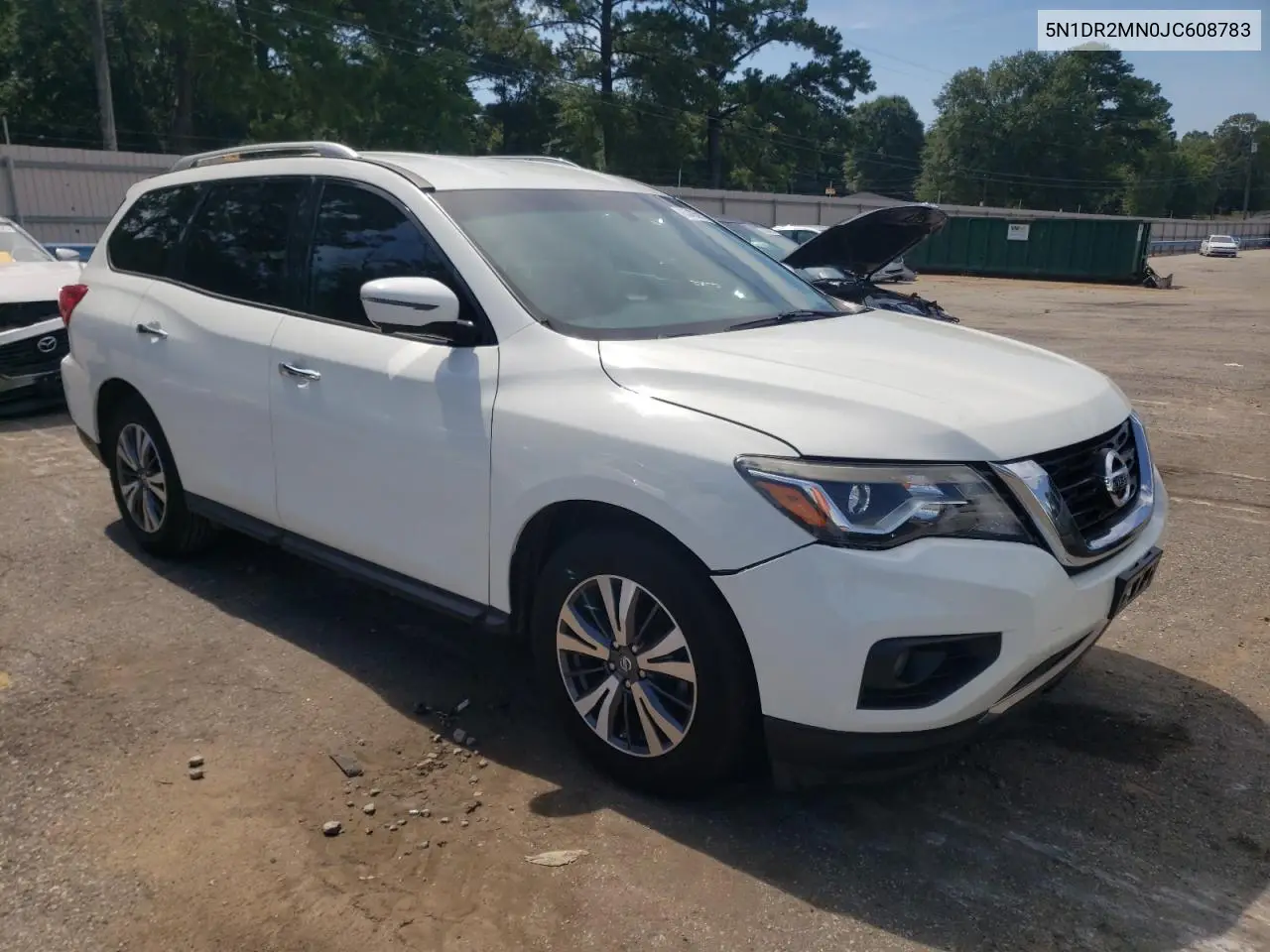 2018 Nissan Pathfinder S VIN: 5N1DR2MN0JC608783 Lot: 63435915