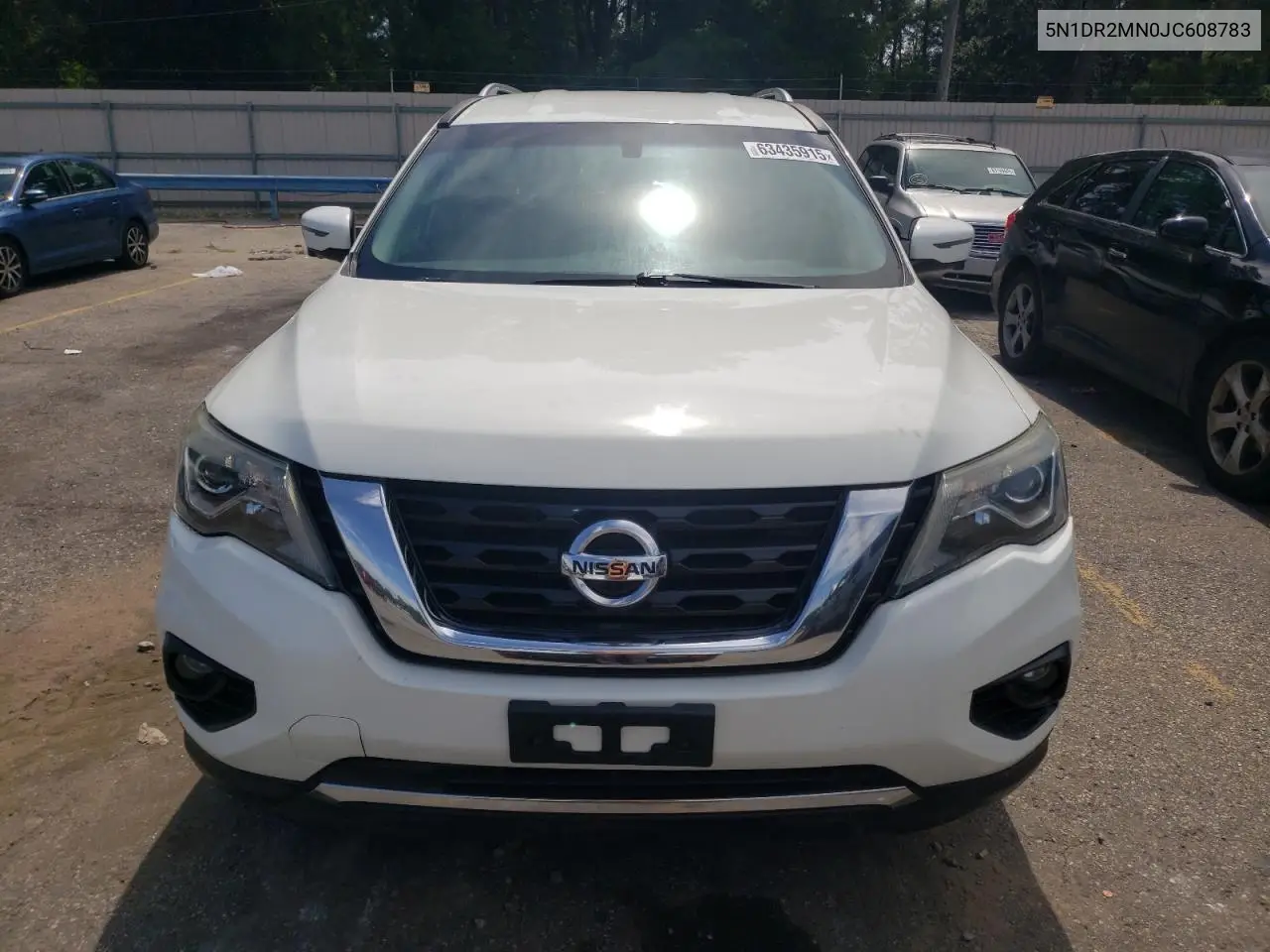 2018 Nissan Pathfinder S VIN: 5N1DR2MN0JC608783 Lot: 63435915