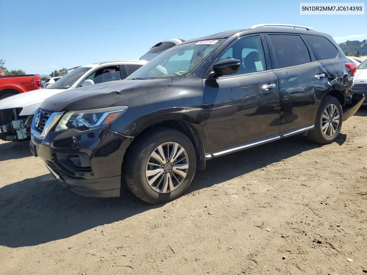 2018 Nissan Pathfinder S VIN: 5N1DR2MM7JC614393 Lot: 66220145
