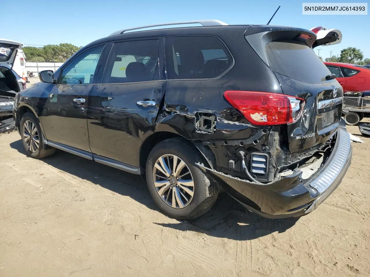 2018 Nissan Pathfinder S VIN: 5N1DR2MM7JC614393 Lot: 66220145