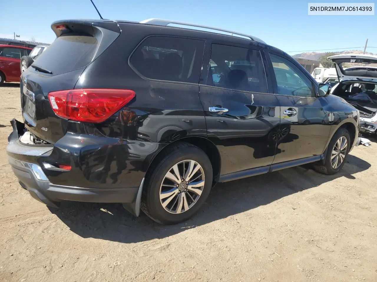 2018 Nissan Pathfinder S VIN: 5N1DR2MM7JC614393 Lot: 66220145