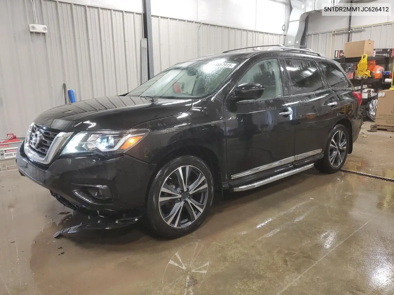 2018 Nissan Pathfinder S VIN: 5N1DR2MM1JC626412 Lot: 88557915
