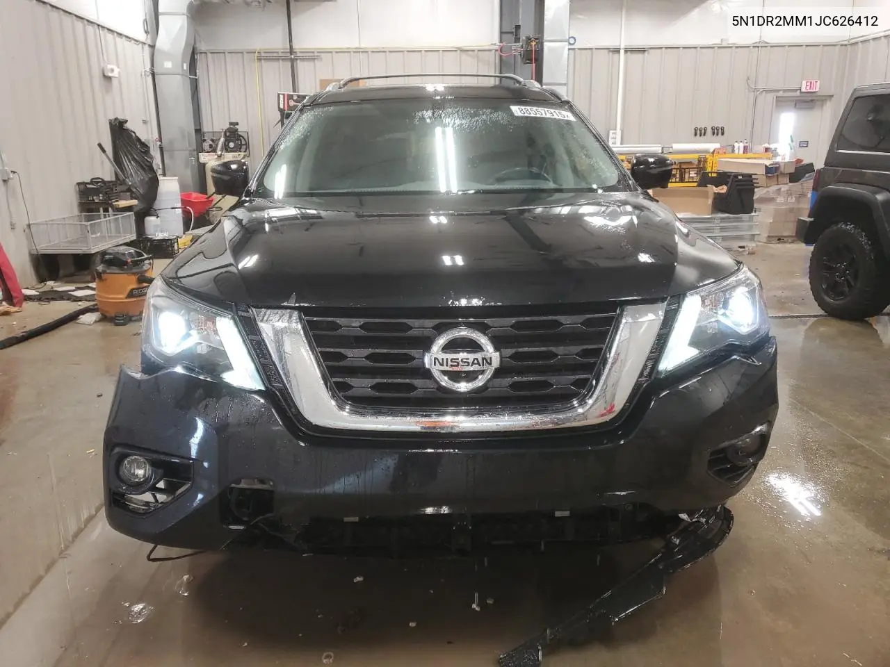 2018 Nissan Pathfinder S VIN: 5N1DR2MM1JC626412 Lot: 88557915