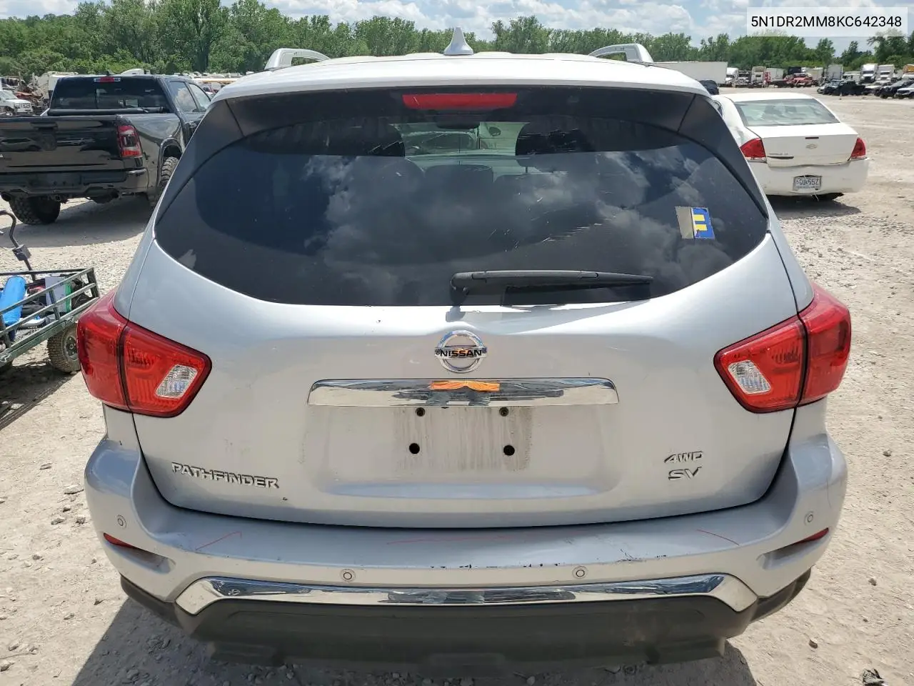 2019 Nissan Pathfinder S VIN: 5N1DR2MM8KC642348 Lot: 56502755