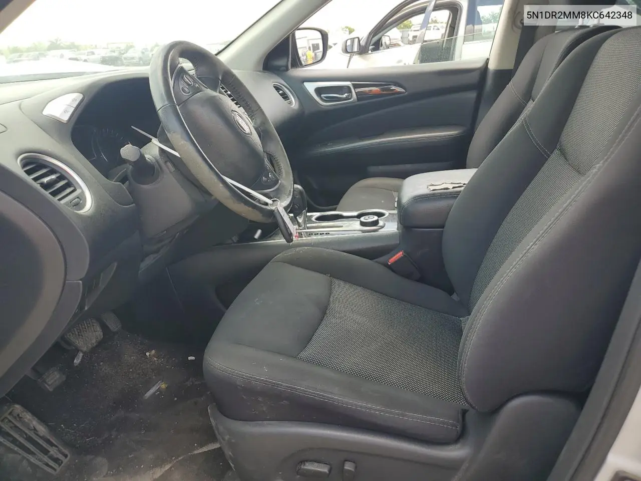 2019 Nissan Pathfinder S VIN: 5N1DR2MM8KC642348 Lot: 56502755