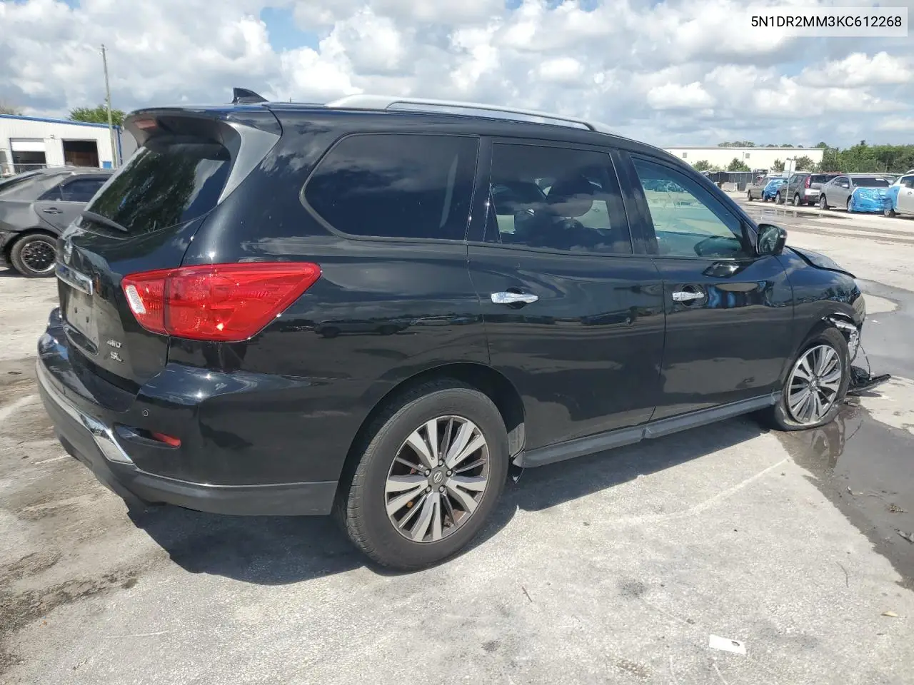 2019 Nissan Pathfinder S VIN: 5N1DR2MM3KC612268 Lot: 56787195