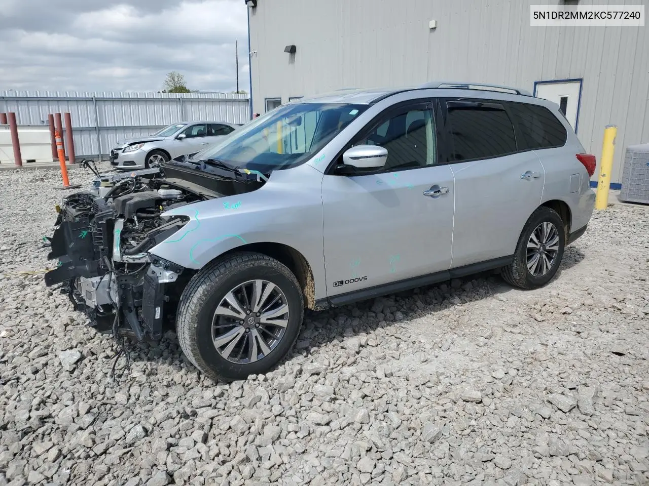 2019 Nissan Pathfinder S VIN: 5N1DR2MM2KC577240 Lot: 56859205