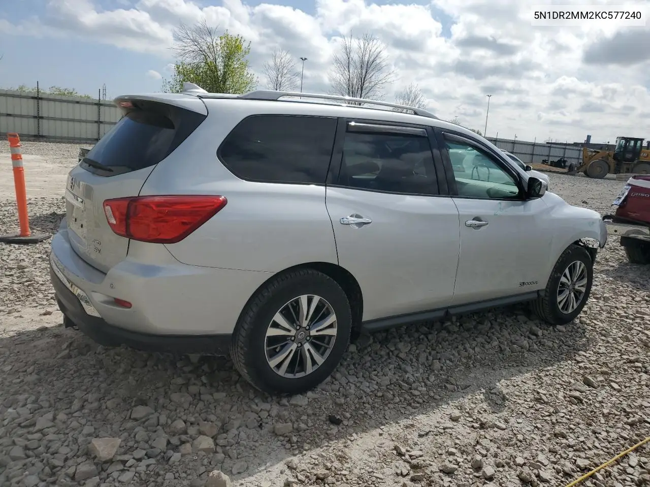 2019 Nissan Pathfinder S VIN: 5N1DR2MM2KC577240 Lot: 56859205
