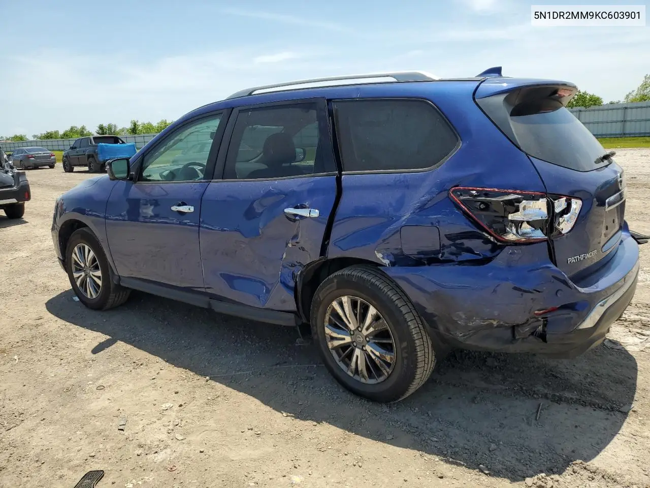 2019 Nissan Pathfinder S VIN: 5N1DR2MM9KC603901 Lot: 56871785