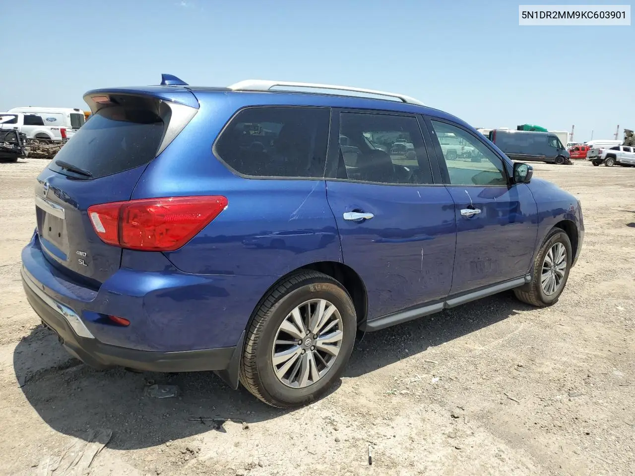 2019 Nissan Pathfinder S VIN: 5N1DR2MM9KC603901 Lot: 56871785