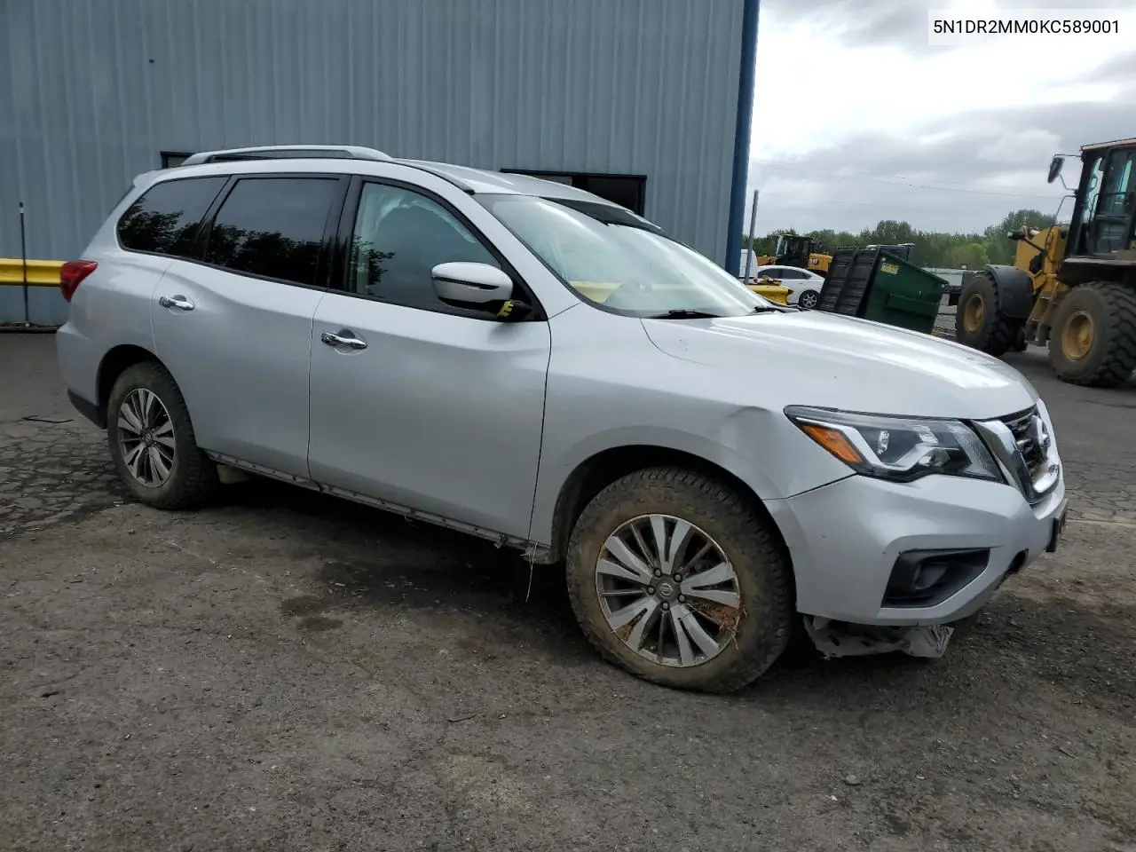 2019 Nissan Pathfinder S VIN: 5N1DR2MM0KC589001 Lot: 56943885