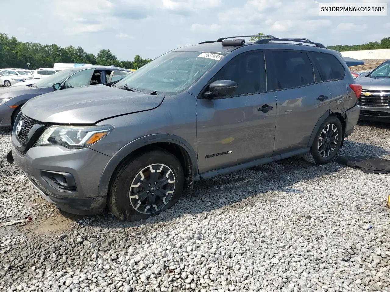 2019 Nissan Pathfinder S VIN: 5N1DR2MN6KC625685 Lot: 59214815