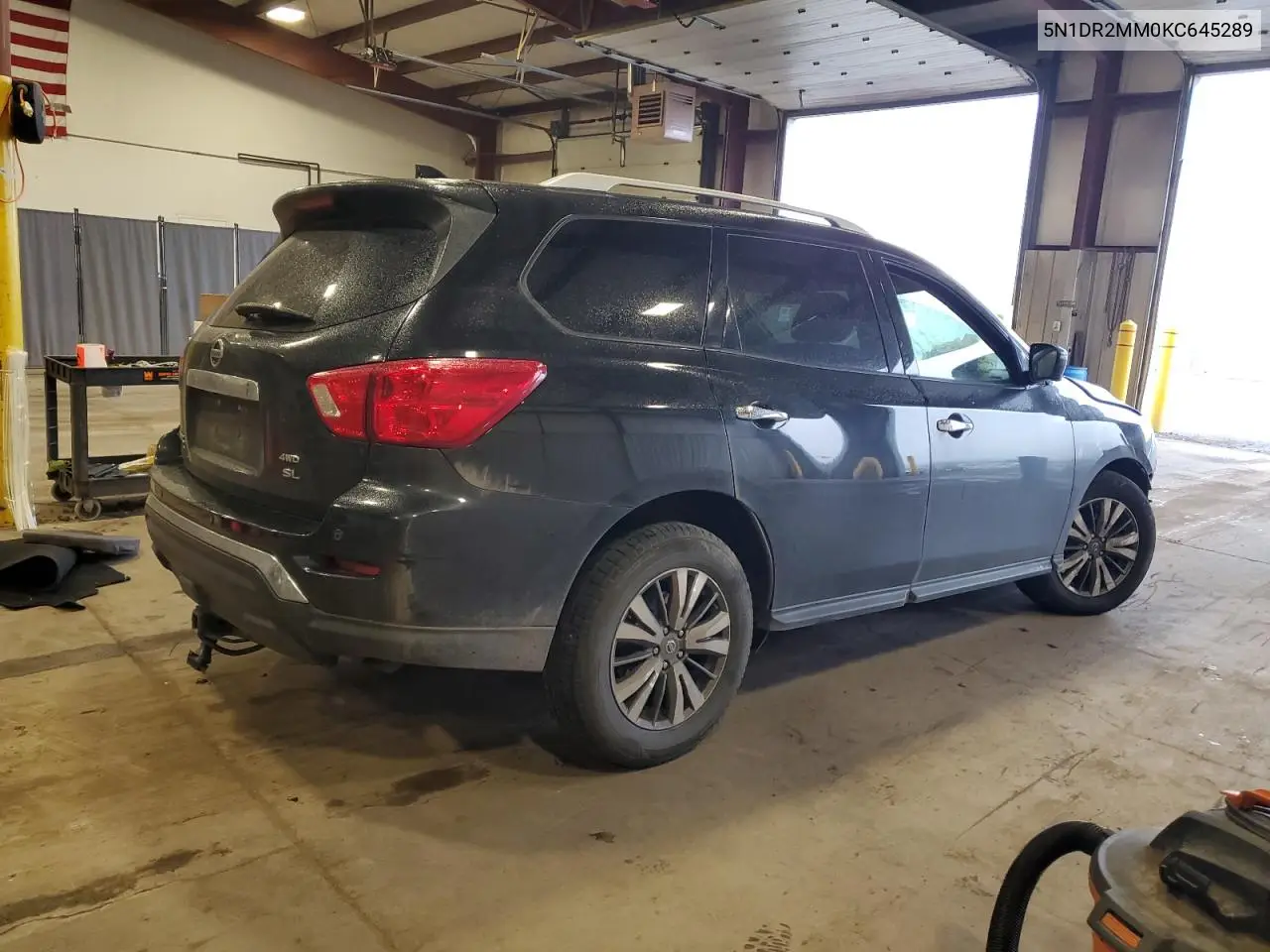 2019 Nissan Pathfinder S VIN: 5N1DR2MM0KC645289 Lot: 60805785